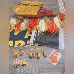 Construction birthday decorations